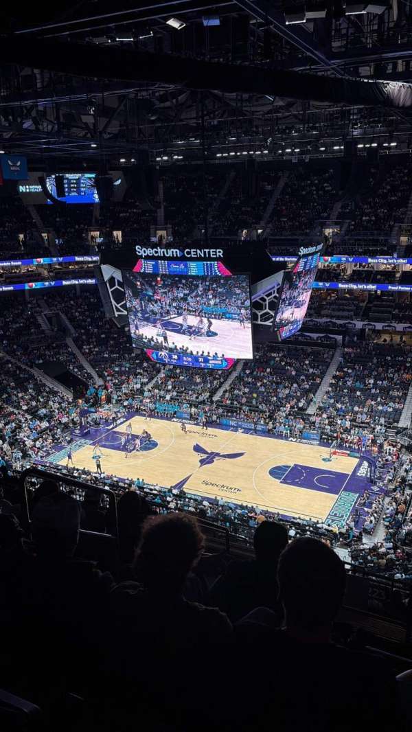 Spectrum Center, section: 223, row: N, seat: 16