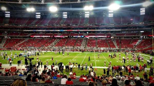 State Farm Stadium, section: 106, row: 24, seat: 5