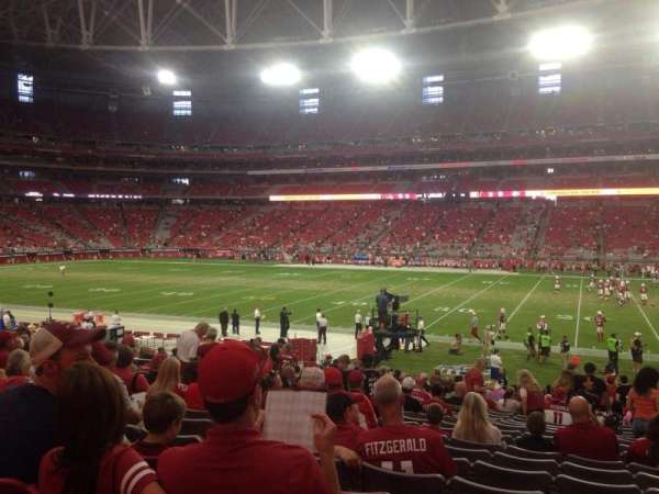State Farm Stadium, section: 106, row: 24, seat: 5