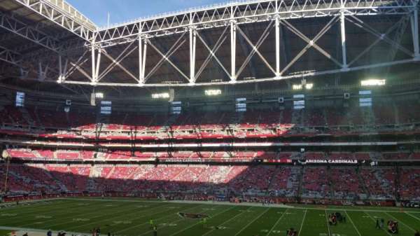 State Farm Stadium, section: 106, row: 24, seat: 5
