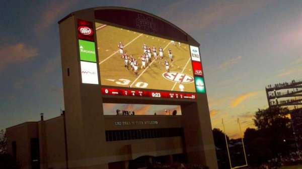 Davis Wade Stadium, section: T, row: 24, seat: 13