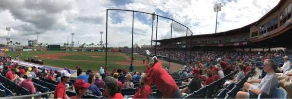 BayCare Ballpark, section: 114, row: 10, seat: 12