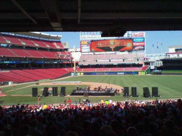 Great American Ball Park, section: 131