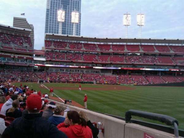 Great American Ball Park, section: 138, row: S, seat: 11