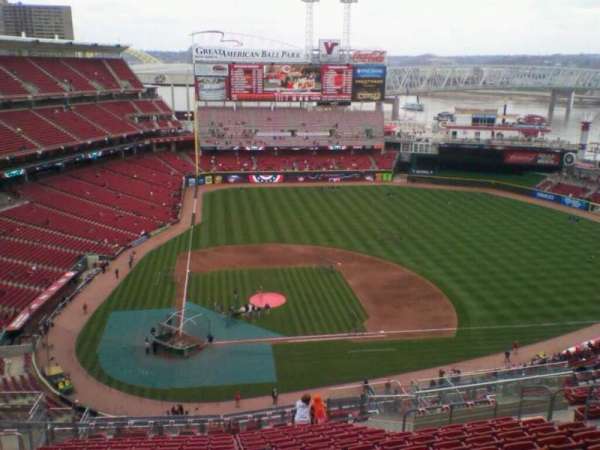 Great American Ball Park, section: 528, row: P, seat: 12