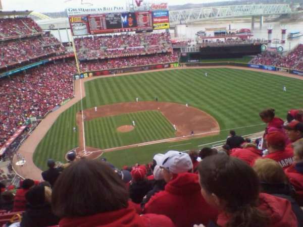 Great American Ball Park, section: 528, row: P, seat: 12