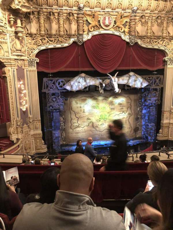 James M. Nederlander Theatre, section: Balcony lc, row: G, seat: 335