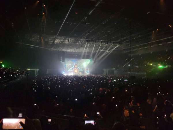 Utilita Arena Birmingham, section: 8 Lower, row: Q, seat: 320