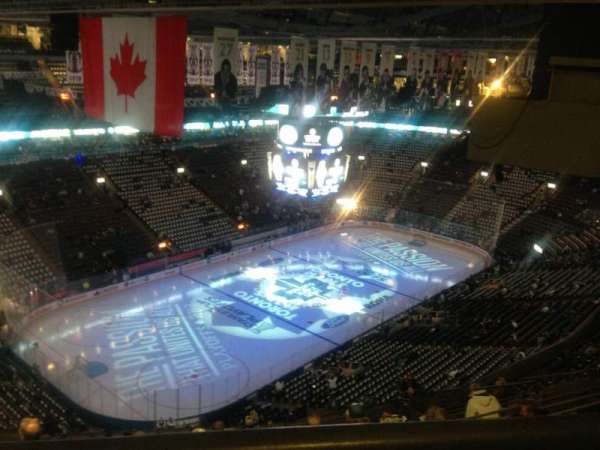 Scotiabank Arena, section: 312, row: 1, seat: 20