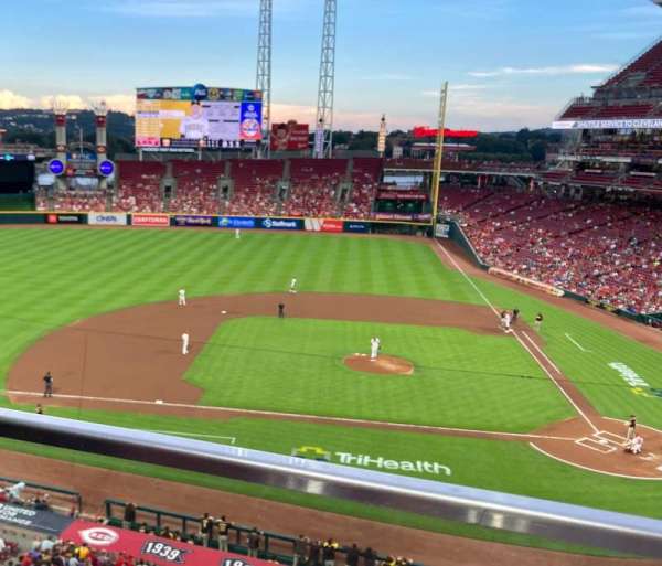 Great American Ball Park, section: 418, row: A, seat: 9
