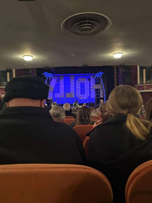 National Theatre, DC, section: Orchestra C, row: W, seat: 114