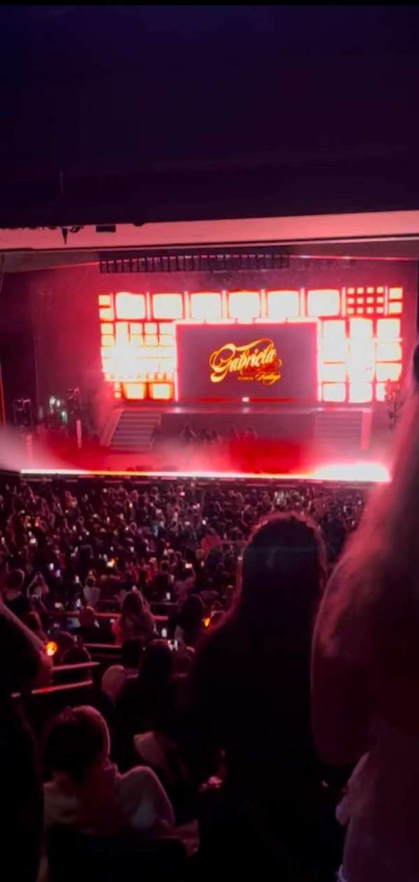 MGM Music Hall at Fenway, section: 204, row: H, seat: 3
