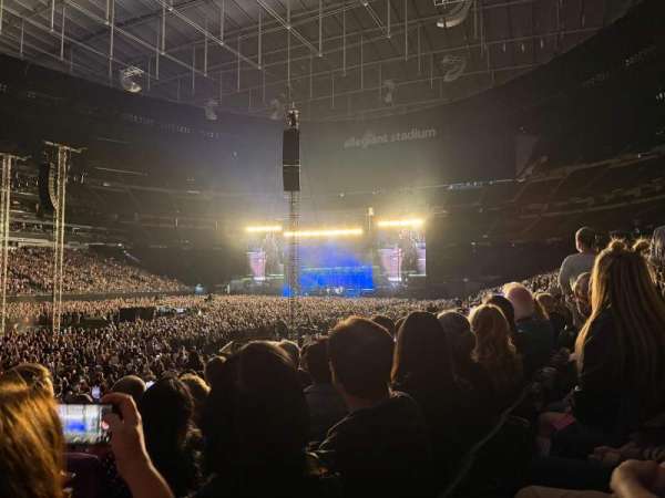Allegiant Stadium, section: 138, row: 11, seat: 9