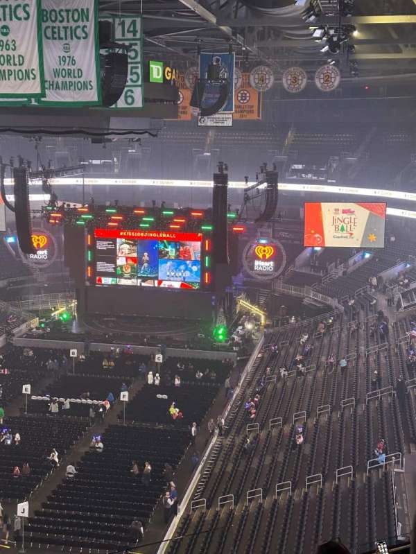 TD Garden, section: 307, row: 13, seat: 1