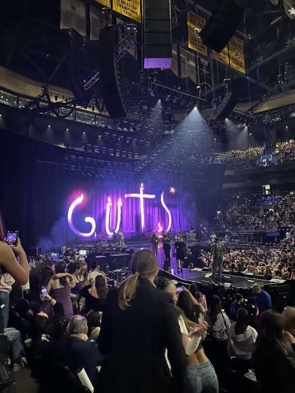 TD Garden, section: 12, row: 8, seat: 19