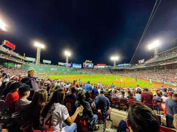 Fenway Park, section: Loge Box 137, row: DD, seat: 3-4