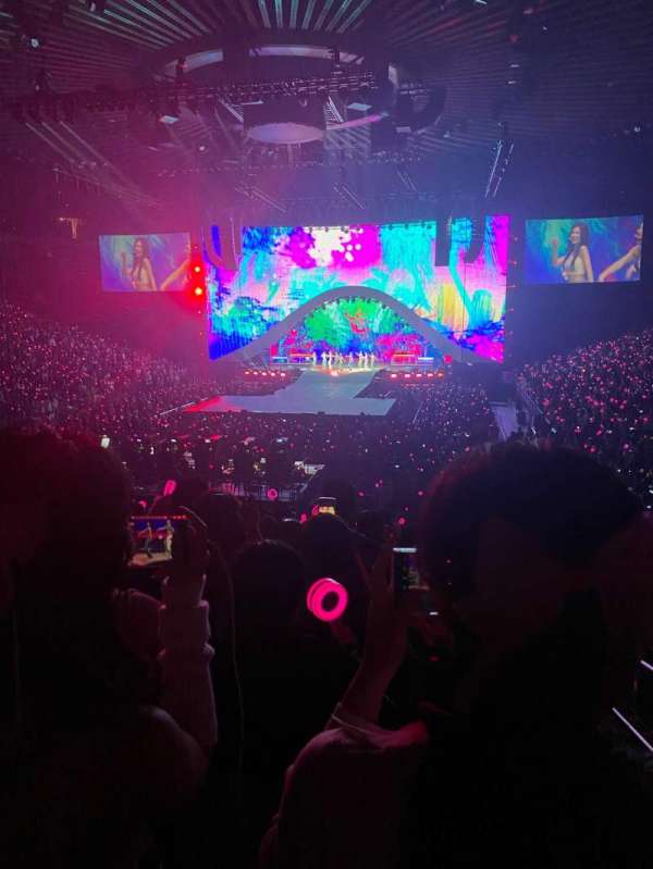 Oakland Arena, section: 107, row: 18, seat: 1