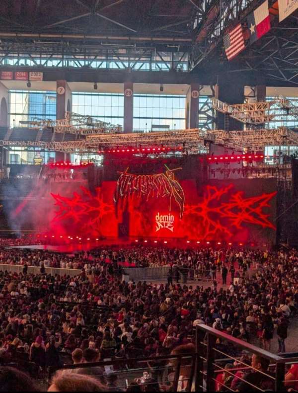 Globe Life Field, section: 20, row: 12, seat: 14