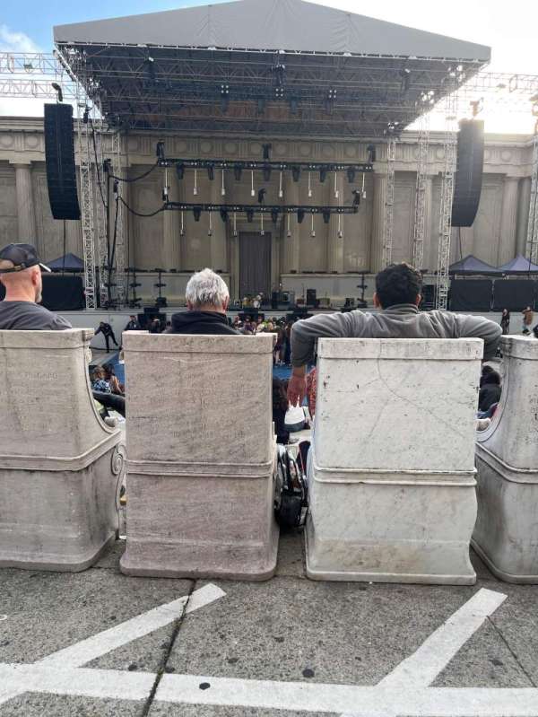 The Greek Berkeley, section: 6, row: 1, seat: 7