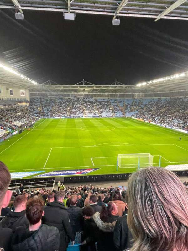 Coventry Building Society Arena, section: 9, row: MM, seat: 26