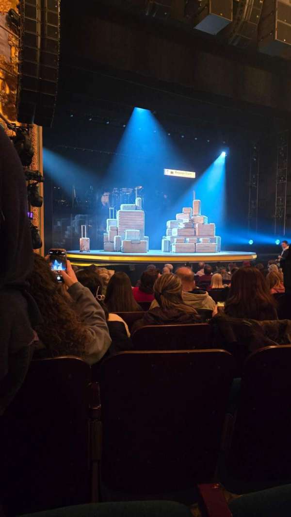 Longacre Theatre, section: Orchestra L, row: M, seat: 10