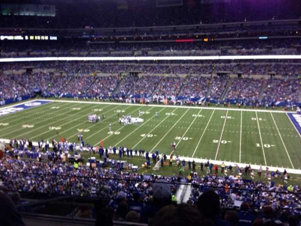 Lucas Oil Stadium, section: 437, row: 2, seat: 16
