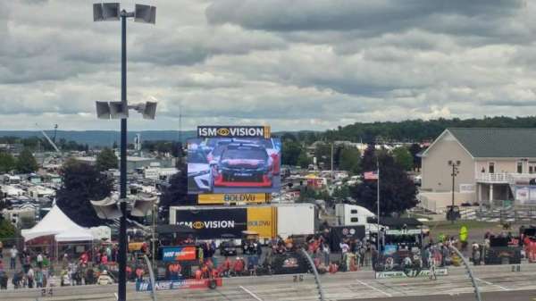 Watkins Glen International, section: Frontstretch, row: 10