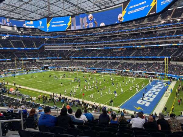 SoFi Stadium, section: 225, row: 11, seat: 20
