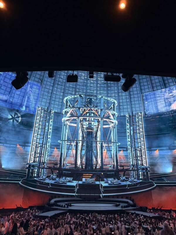 The Sphere, Vegas, section: 105, row: 27, seat: 10
