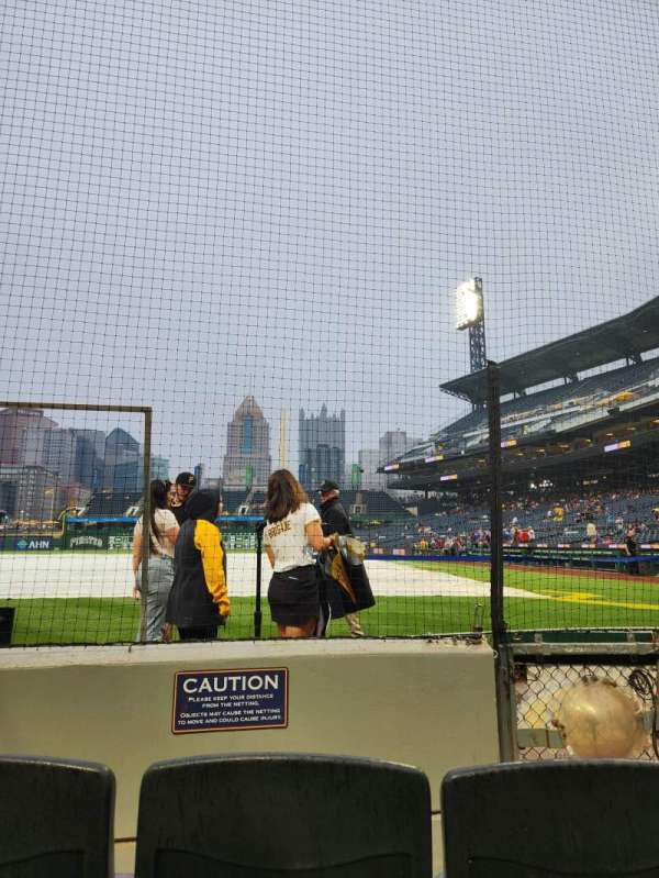PNC Park, section: 19, row: C, seat: 1