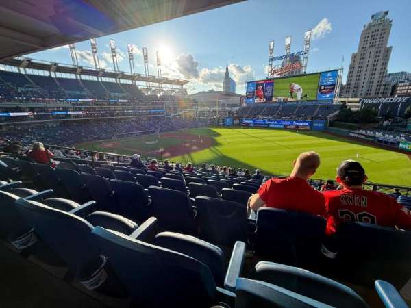 Progressive Field, section: 330, row: R, seat: 2