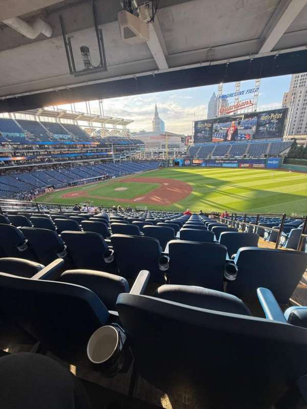 Progressive Field, section: 336, row: S, seat: 2