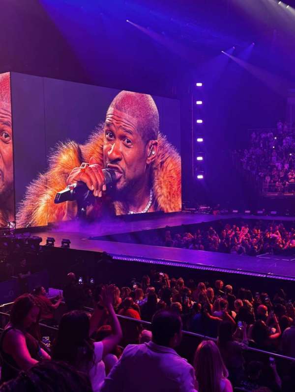 The O2, London, section: 101, row: J, seat: 42