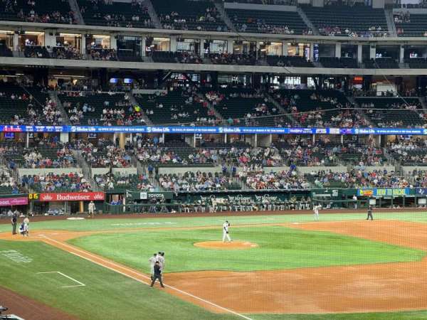 Globe Life Field, section: 125, row: 1, seat: 16