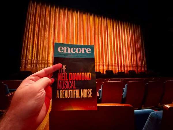 Au-Rene Theatre at the Broward Center, section: Orchestra C, row: D, seat: 110