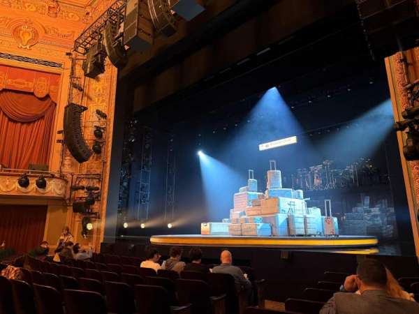 Longacre Theatre, section: Orchestra R, row: H, seat: 5