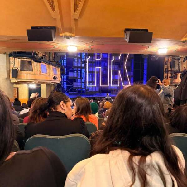 Shubert Theatre, section: Orchestra L, row: T, seat: 19