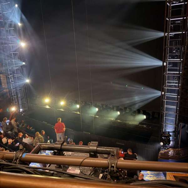 Palace Theatre, Broadway, section: Mezzanine R, row: AA, seat: 12