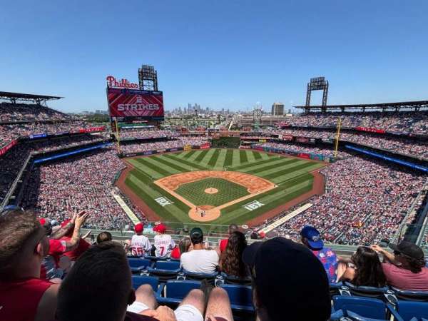 Citizens Bank Park, section: 420, row: 5, seat: 5