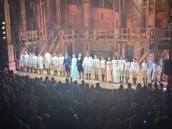 Richard Rodgers Theatre, section: Orchestra R, row: Q, seat: 20