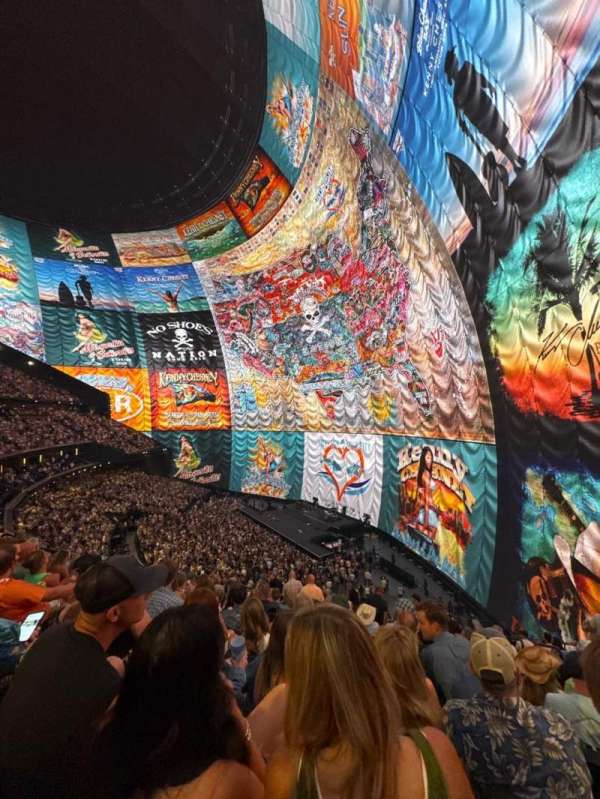The Sphere, Vegas, section: 210, row: 14, seat: 16