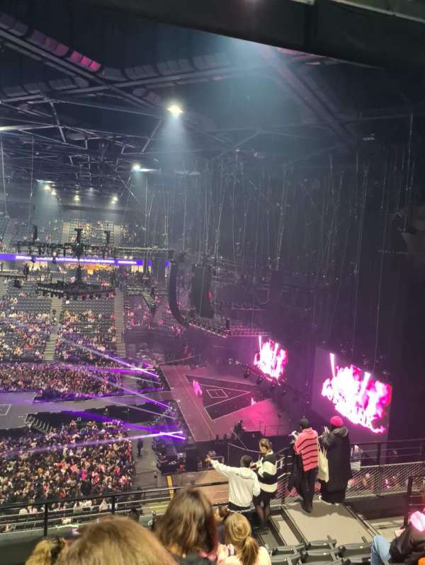 Accor Arena, section: Balcon G, row: 89, seat: 1