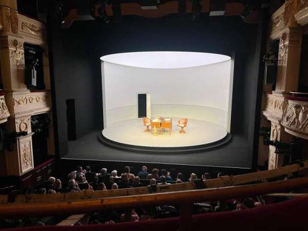 Garrick Theatre, section: Dress Circle, row: A, seat: 10