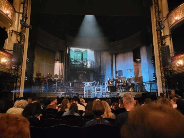 Lyric Theatre, West End, section: Stalls, row: L, seat: 14