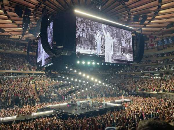 Madison Square Garden, section: 116, row: 13, seat: 4