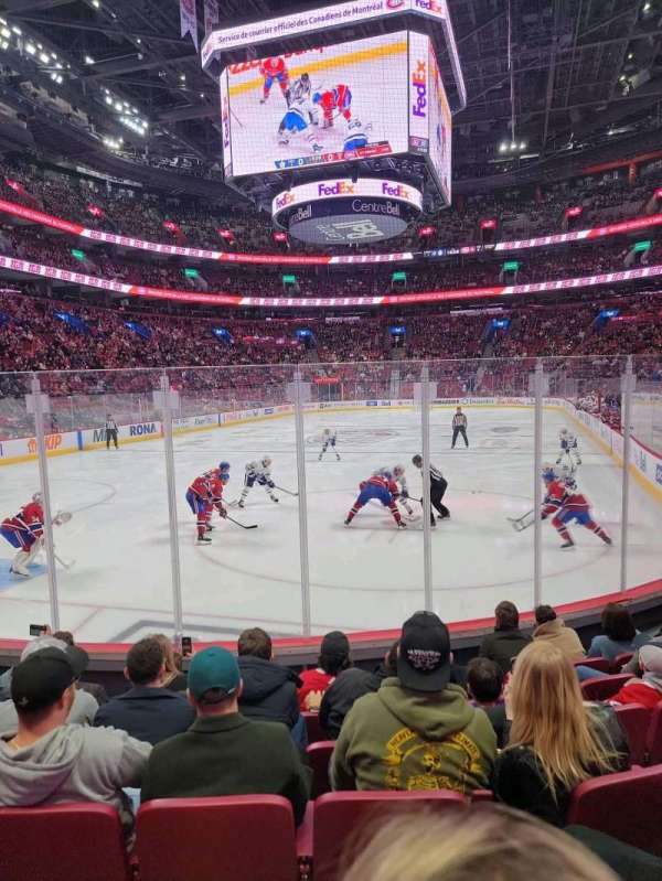 Centre Bell, section: 106, row: A, seat: 5