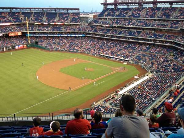 Citizens Bank Park, section: 431, row: 8, seat: 10