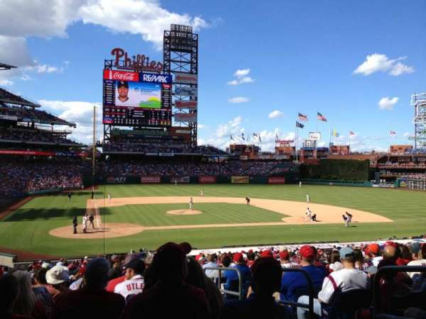 Citizens Bank Park, section: 120, row: 32, seat: 3