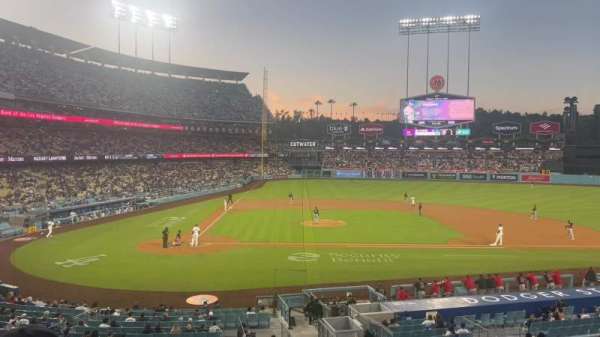 Dodger Stadium, section: 124LG, row: D, seat: 6