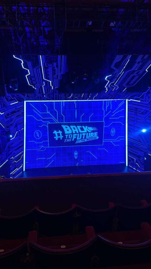 Adelphi Theatre, section: Upper Circle, row: D, seat: 23